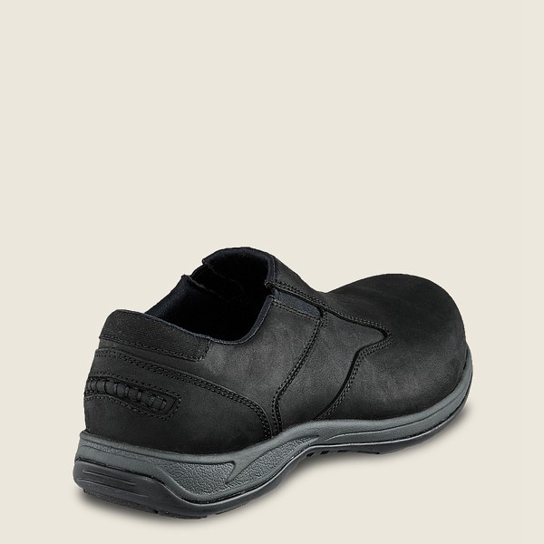 Red Wing Mens Comfortpro - Safety Toe - Slip-on Black/Grey - 4569NDQRL